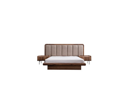 Modern Bedroom Bed Wooden bed Luxury Designer Furniture Bed frame