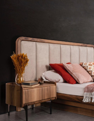 Luxurious Bedside tables Wood Storage Tables Bedroom Furniture Furnishings
