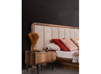 Luxurious Bedside tables Wood Storage Tables Bedroom Furniture Furnishings