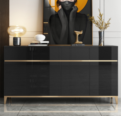Sideboard Luxury Wardrobe Shelf Wood Sideboard Living room Modern Designer