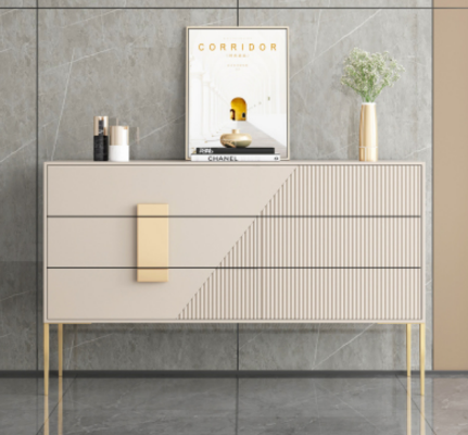 Chest of drawers Sideboard Wood Gray Dining room Design luxury Modern Furniture new