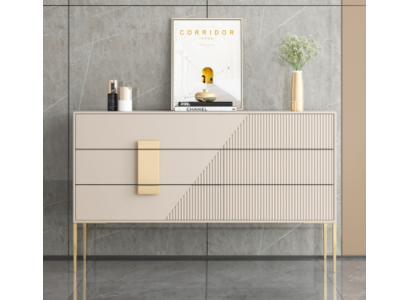 Chest of drawers Sideboard Wood Gray Dining room Design luxury Modern Furniture new