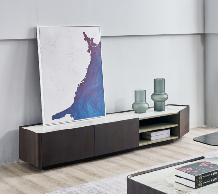 Luxury sideboard TV cabinet lowboard living room wood lowboard modern design