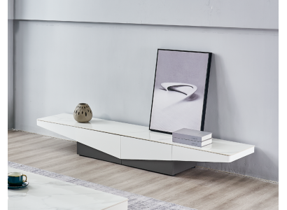 Design Sideboard Wardrobe Chest of drawers Modern Low Board Shelf Living room TV cabinet