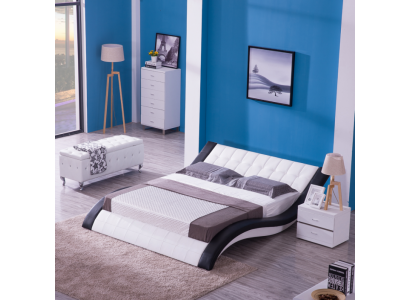 Bed Upholstered bed Modern Double Bedroom Matrimonial Beds