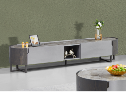Lowboard TV cabinet Wardrobe Living Room Shelf Luxury Designer Chest of drawers Sideboard