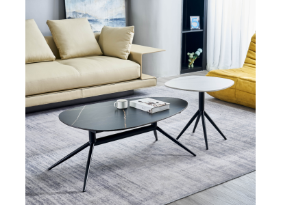 Set 2x Coffee tables Coffee table Side table Designer Living room table