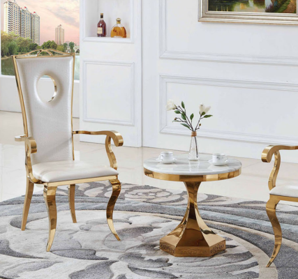 Coffee table Luxury Modern Design Table Living room Side table 60x54
