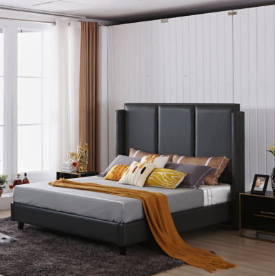 Designer Double bed Bed Hotel Luxury Bedroom 180x200cm Beds