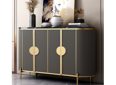 Luxury Sideboard Chest of drawers Living room Designer Gray Furniture Modern new