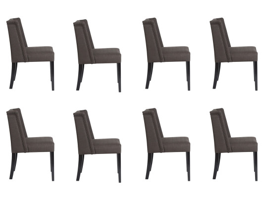 8x Chairs Chair Upholstery Design Lounge Club Seat Lehn Suite Armchair Vento new