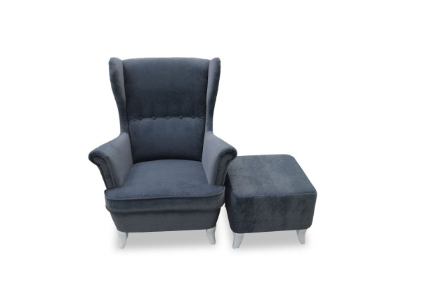 Design TV Lounge Club Armchair Wing Chair Relax Upholstery Chair new