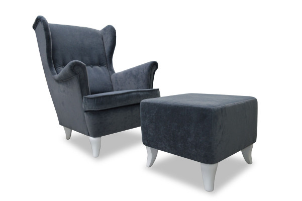 Design TV Lounge Club Armchair Wing Chair Relax Upholstery Chair new