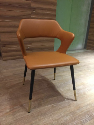 Design Armchair Metal Upholstery Lounge Club Chair Seat Relax Luxury Room Waiting new