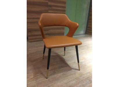 Design Armchair Metal Upholstery Lounge Club Chair Seat Relax Luxury Room Waiting new