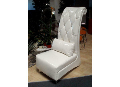 Design Armchair Chair Club VIP Throne Lounge Sofa Couch with KristAll n Cushion new