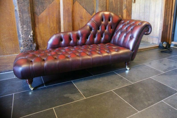 Lounge Club Chesterfield Sofa Lounger 2 Seater Upholstery Loungers Chaise Longues Leather