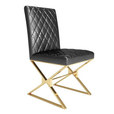 Chair 1x Dining Room Club Chairs Upholstered Chair Armchair Metal Lounge Designer new