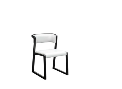 Chair 1x Dining Room Club Chairs Armchair Designer Wood Lounge Italy Upholstery White