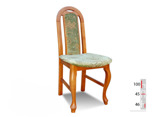 Chair Dining room CHAIR Solid wood DESIGNER Leather Chair