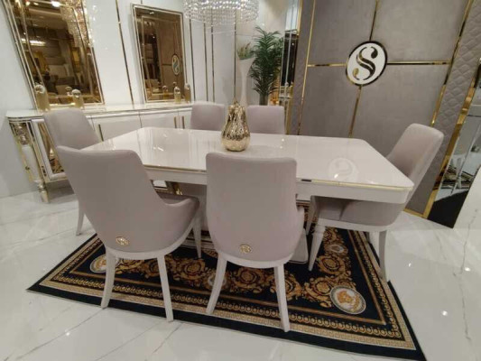 Luxury Modern Dining table Dining room Table Wood Tables Modern Furniture new