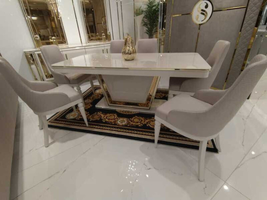 Luxury Modern Dining table Dining room Table Wood Tables Modern Furniture new