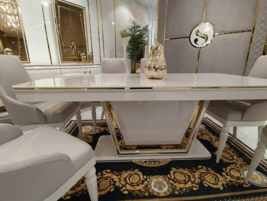 Luxury Modern Dining table Dining room Table Wood Tables Modern Furniture new