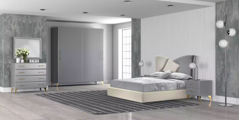 Bed Double bed Bedroom Furniture Beds Italian Style Furnishings