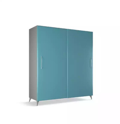Wardrobe Bedroom Modern Wardrobe Clothes cupboards turquoise green