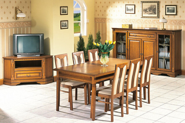 Classic Cabinets Wardrobe Wall Unit Wardrobe Solid Colonial Style O6D