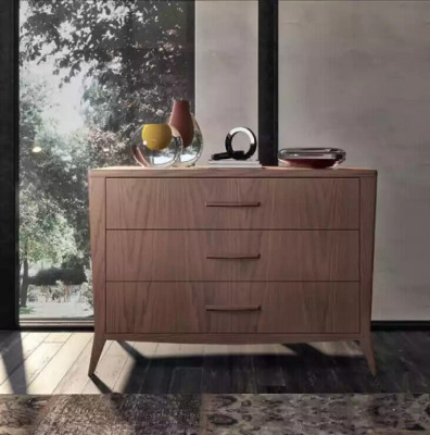 Chest of drawers Living room Wood Furniture Italy Sideboard Chests of drawers brown Wardrobe