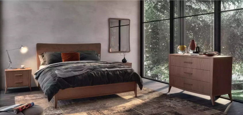 Chest of drawers Living room Wood Furniture Italy Sideboard Chests of drawers brown Wardrobe