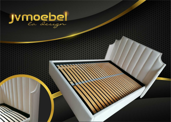 Leather Design Bed Beds Marriage Modern Frame Sleep Room Luxury Hotel Double