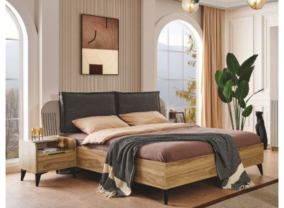 Luxury Bedroom Set Complete Designer Bed 2x Bedside tables 3 pieces new