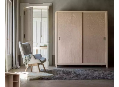 Bedroom Wardrobe Material Wood Wardrobe Modern beige Cabinets