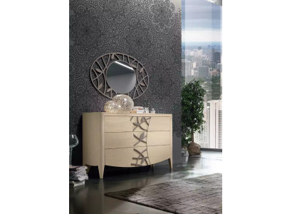 Bedroom Chest of drawers Mirror Sideboard Chests of drawers Wood modern design luxury