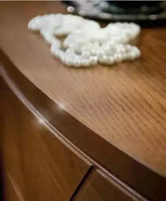 Bedroom Set Bed 2x Bedside tables Design Luxury Beds brown 3-piece.
