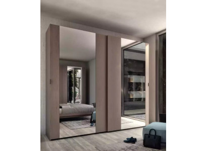 Wardrobe Luxury Design Sleep Room Cabinets Clothes Wood Wardrobe