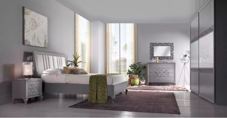 Sliding Doors Wardrobe Wardrobe Wardrobe with Mirror Wood Luxury Modern