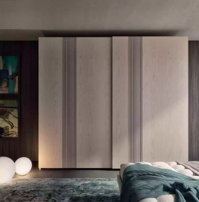 Sliding Doors Wardrobe Cabinets Wardrobe Wood Luxury Bedroom
