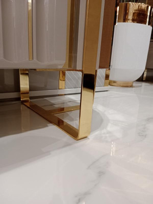 Chest of drawers with 2x Mirror Wood Furniture Sideboard Luxury Furniture Modern Furniture 3-piece. new