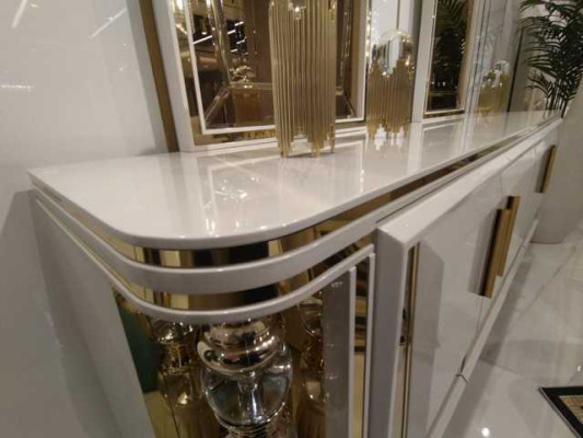 Modern Sideboard Sideboard Sideboard with Mirror Base Cabinet Luxury Furniture new