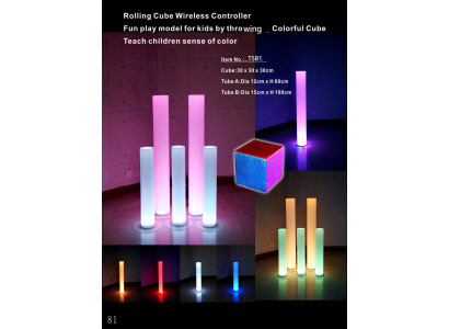 LED Cube Children's Toy Learning Cube Color Learning Light Cube Decoration Decoration