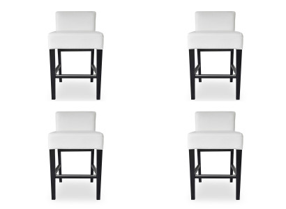 4x Bar Stool Bar Stool Counter Table Chair Set Chairs Upholstery Seat Suite