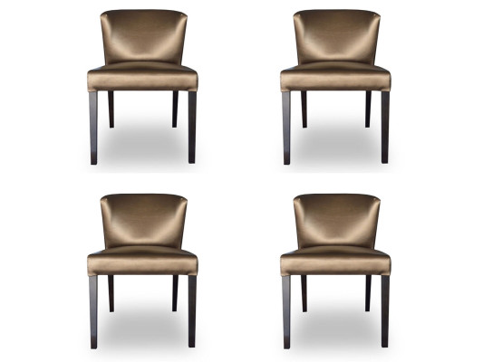 4x Chairs Chair Upholstery Design Lehn Suite Armchair Complete Modern Set new