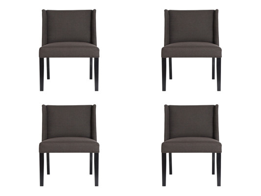 4x Chairs Chair Upholstery Design Lounge Club Seat Lehn Suite Armchair new