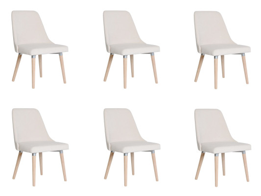 6x Design Upholstery Seat Chairs Chair See Suite Armchair Lounge Club Set
