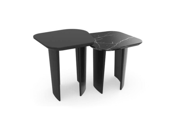 Side table luxury Table design Side tables Living room Black novelty