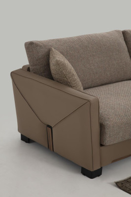 Sofa 3 Seater Three Seater Modern Fabric Beige Sofas Design Living room