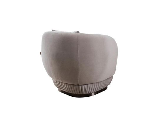 Living room Upholstered Chair Luxury Gray Armchair Furnishings new Modern Furniture